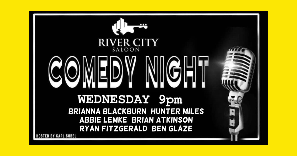 Brian Atkinson at River City Comedy Night