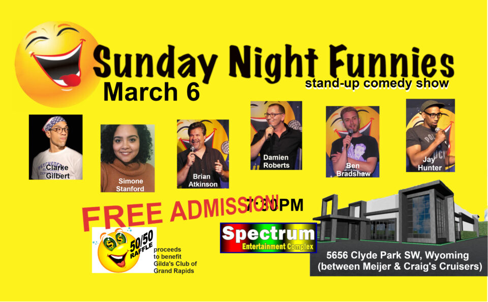 Brian Atkinson at Sunday Night Funnies, March 6