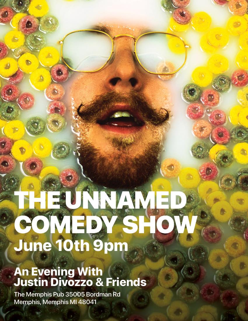 Brian Atkinson performs in the Unnamed Comedy Show, June 10 at 9:00pm