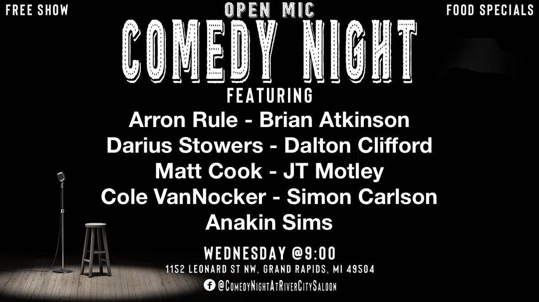 Comedy Night at River City Saloon