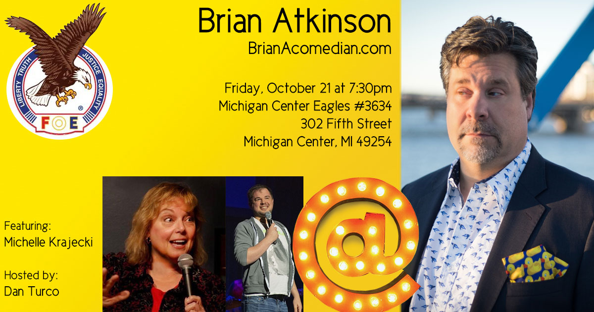 Brian Atkinson is headlining