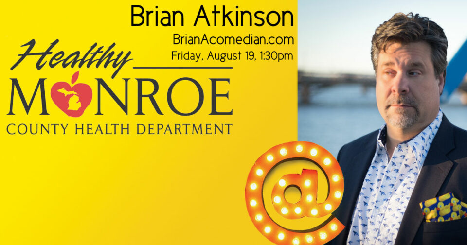 Brian Atkinson performs for the Monroe County Health Department