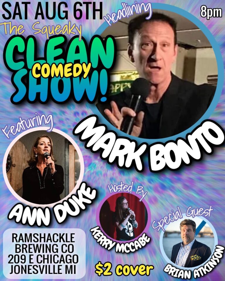 Brian Atkinson at Ramshackle Brewing Clean Comedy Night