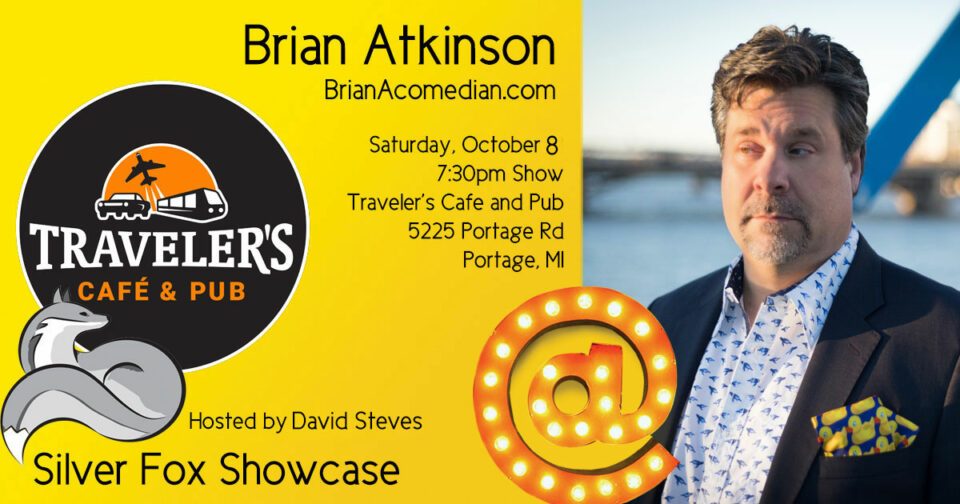 Brian Atkinson performs in The Silver Fox Showcase at Traveler's