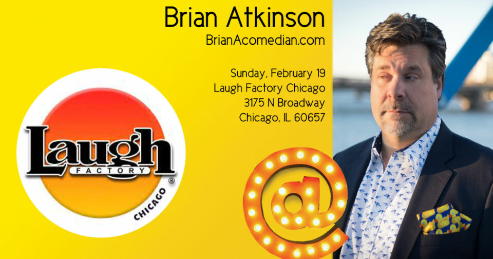 Brian Atkinson is the Emcee at the iconic Laugh Factory Chicago, Sunday, February 19, 2023.