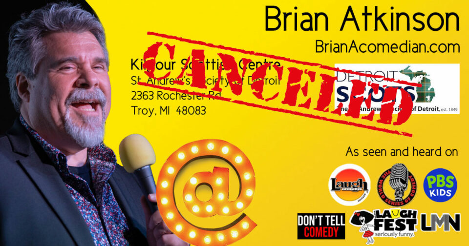 Brian Atkinson performs in a comedy contest at the Kilgour Scottish Centre, St. Andrew's Society of Detroit in Troy, MI on Saturday, November 18.