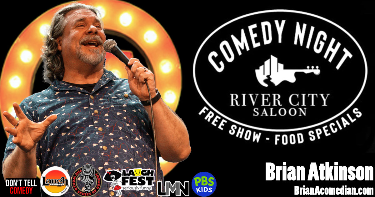 Brian Atkinson at the River City Saloon Comedy Night - West side in Grand Rapids
