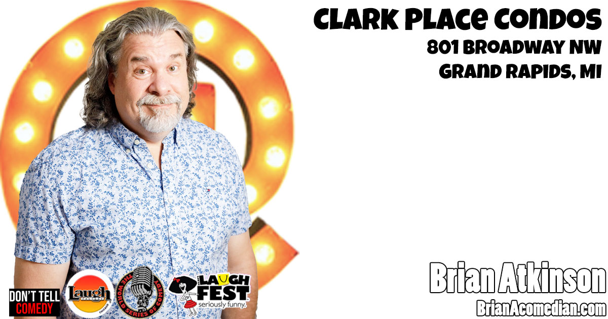 Brian Atkinson at Clark Place Condos, Tuesday, October 20 at 6pm - 801 Broadway NW, Grand Rapids.