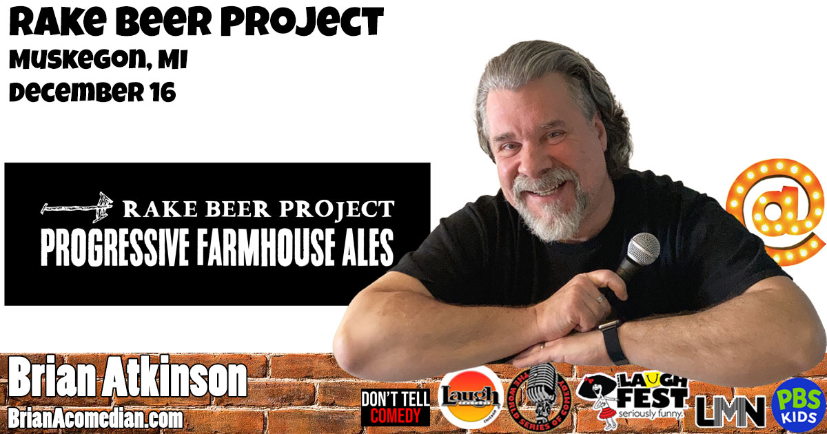 Brian Atkinson performs at Rake Beer Project in Muskegon, MI on Wednesday, December 16. $5 cover.
